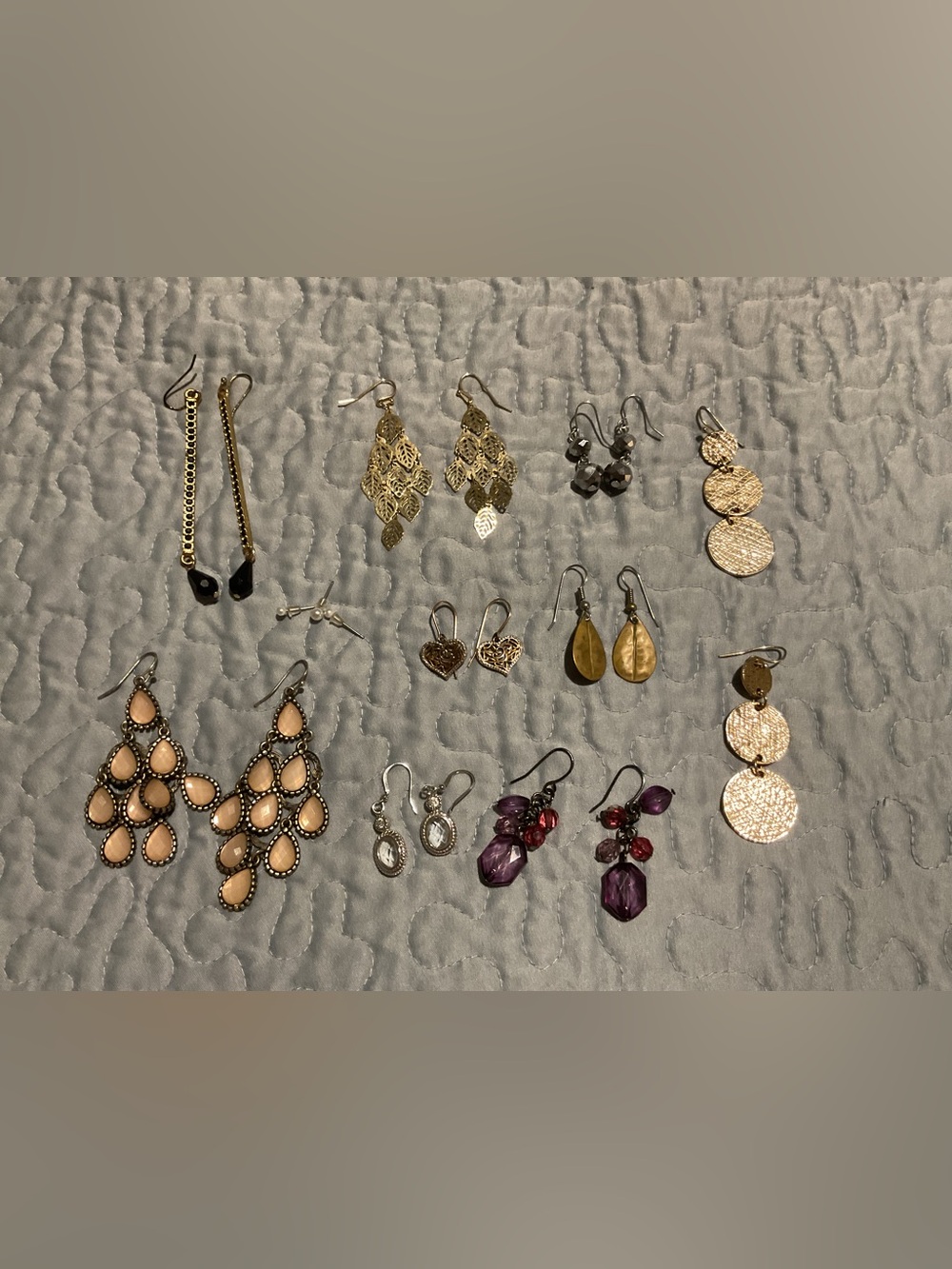 Dangle Earring Set 9 pairs